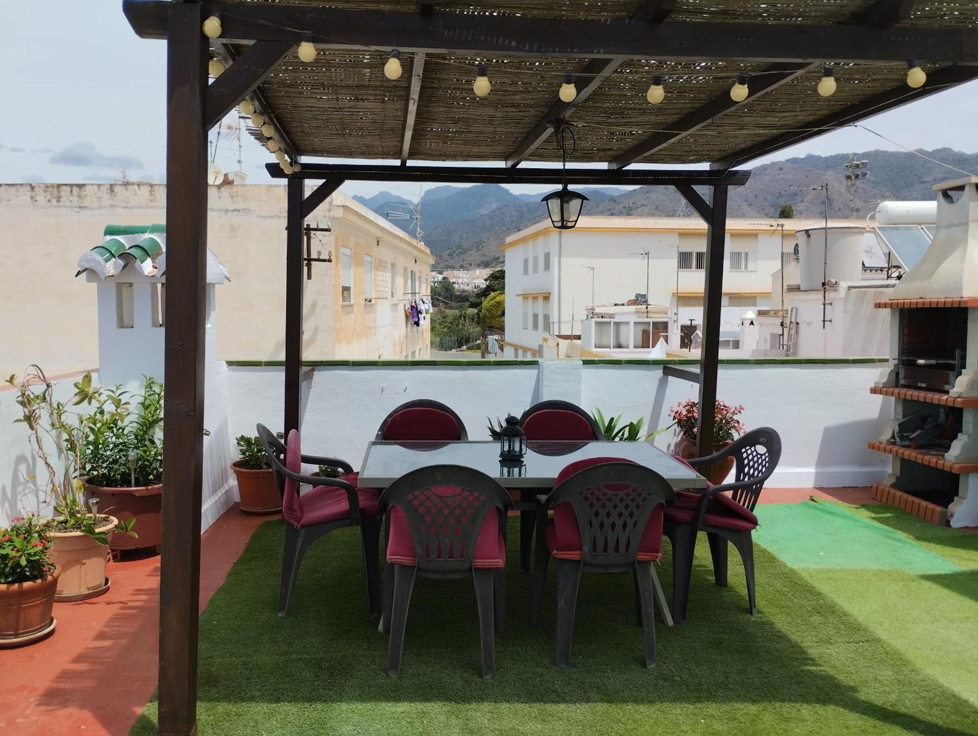 Villa Casa Con Terraza Privada Nerja Esterno foto