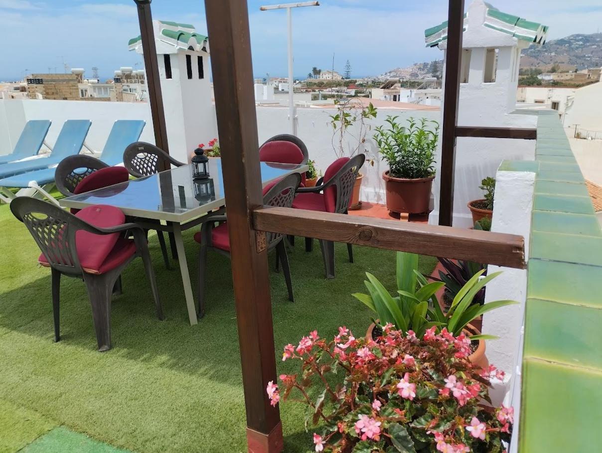 Villa Casa Con Terraza Privada Nerja Esterno foto