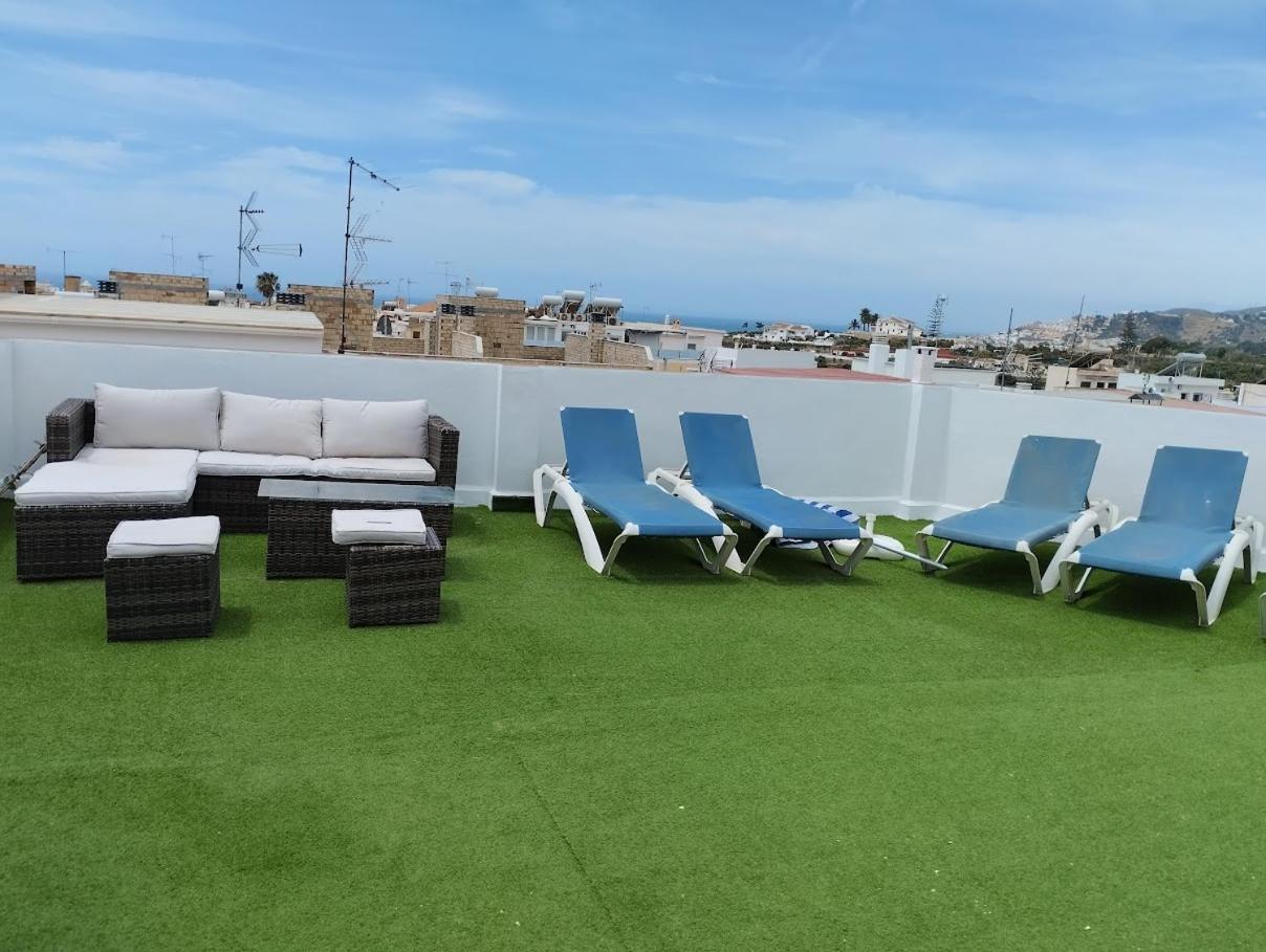 Villa Casa Con Terraza Privada Nerja Esterno foto