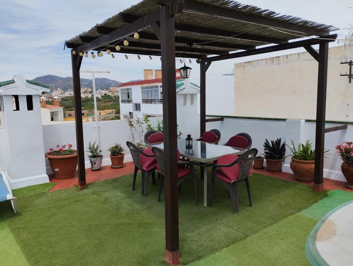 Villa Casa Con Terraza Privada Nerja Esterno foto