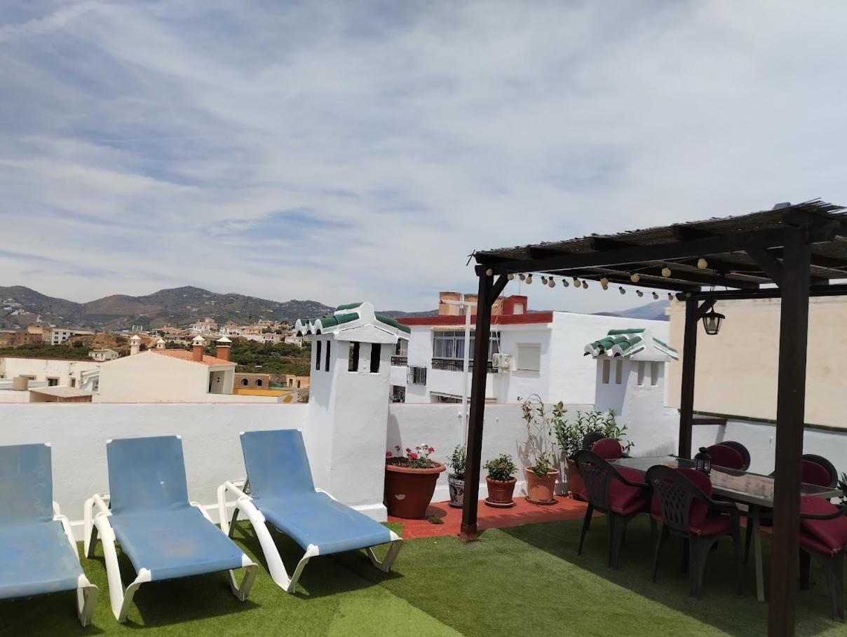 Villa Casa Con Terraza Privada Nerja Esterno foto