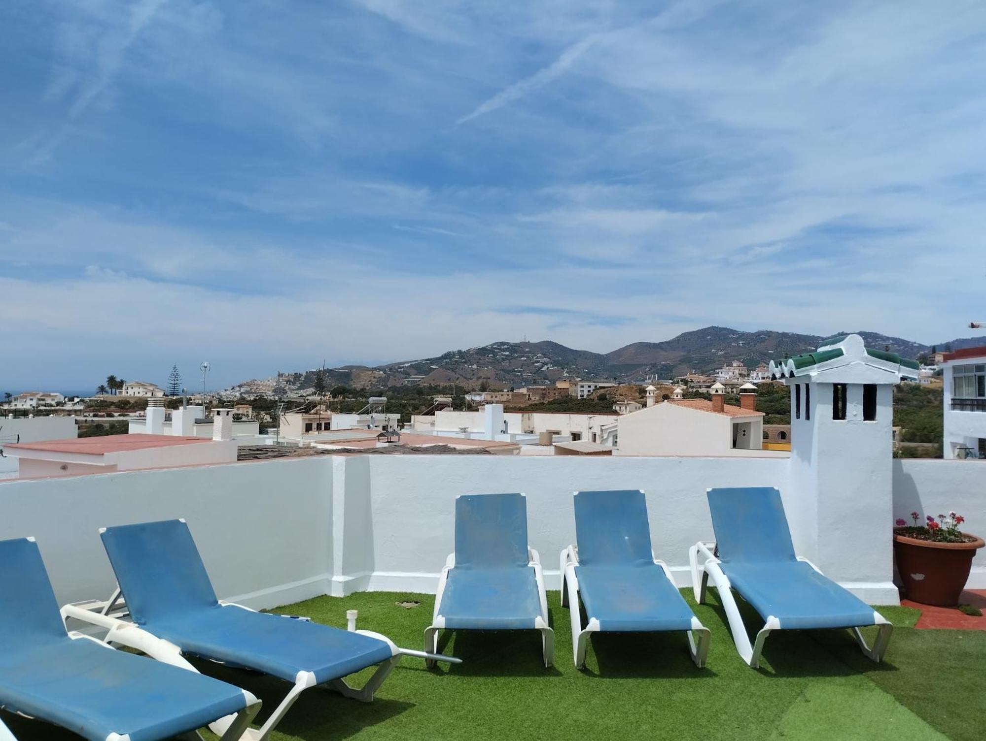 Villa Casa Con Terraza Privada Nerja Esterno foto