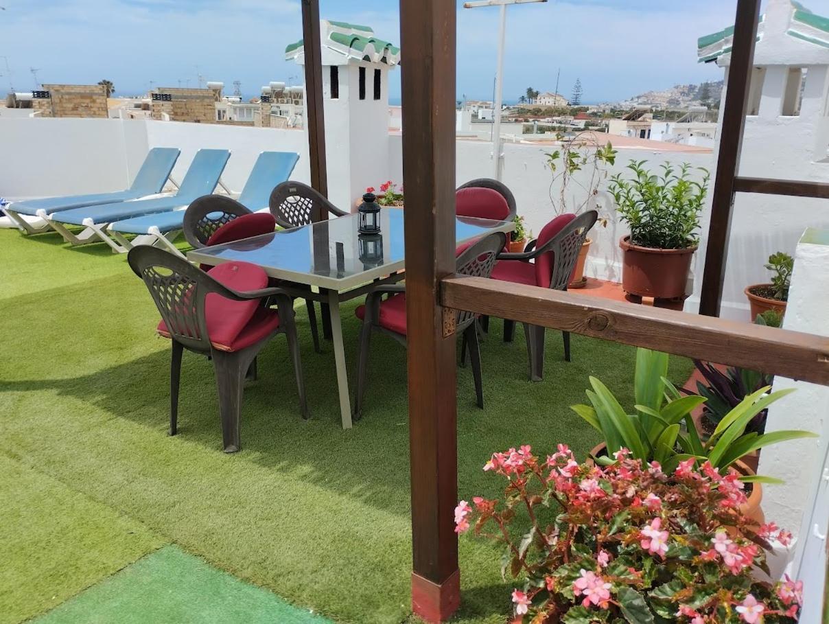 Villa Casa Con Terraza Privada Nerja Esterno foto
