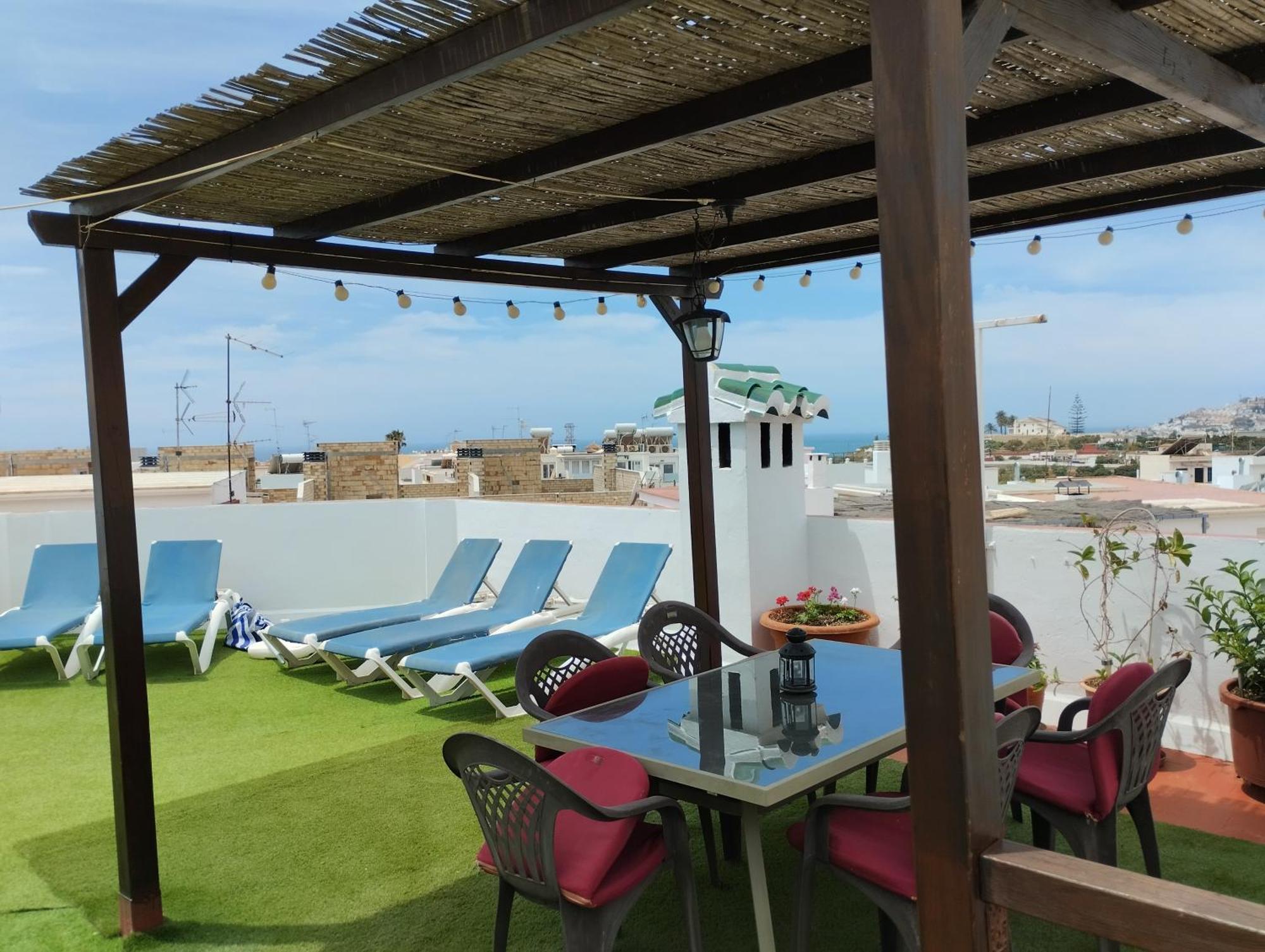 Villa Casa Con Terraza Privada Nerja Esterno foto