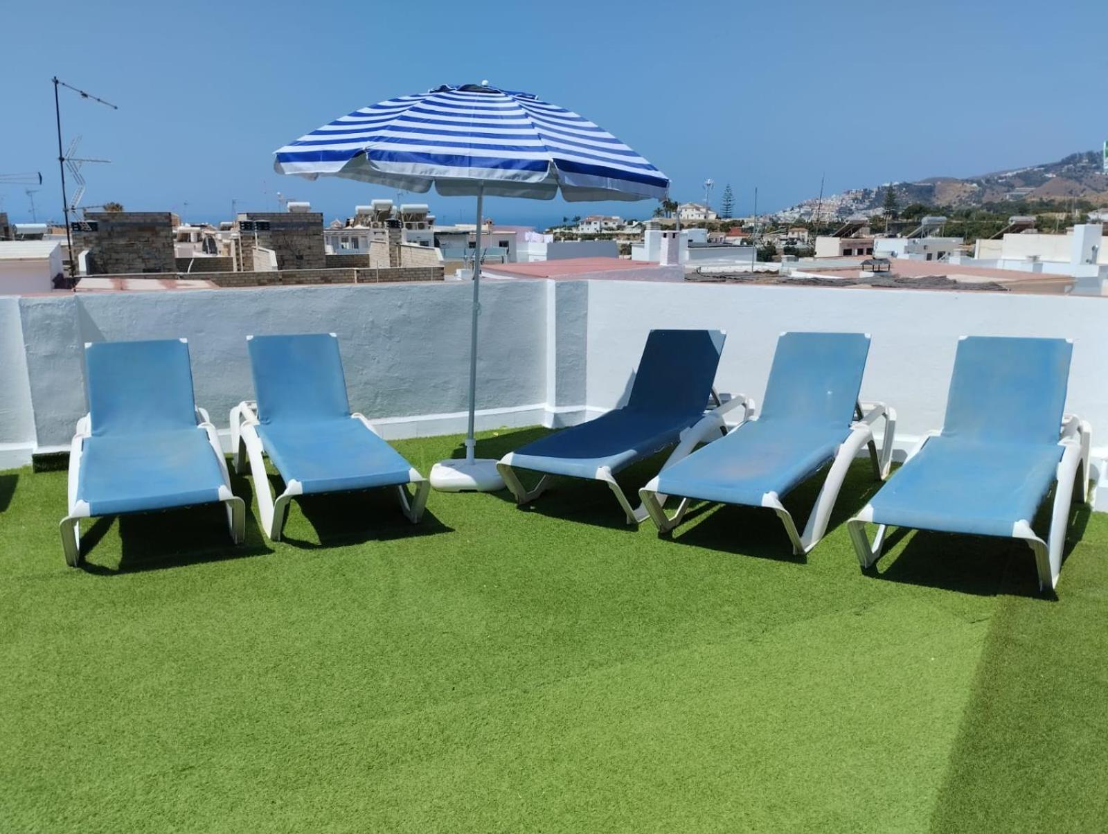 Villa Casa Con Terraza Privada Nerja Esterno foto