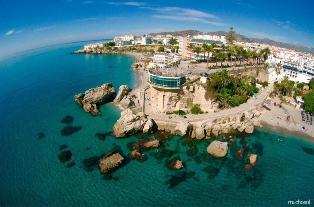 Villa Casa Con Terraza Privada Nerja Esterno foto