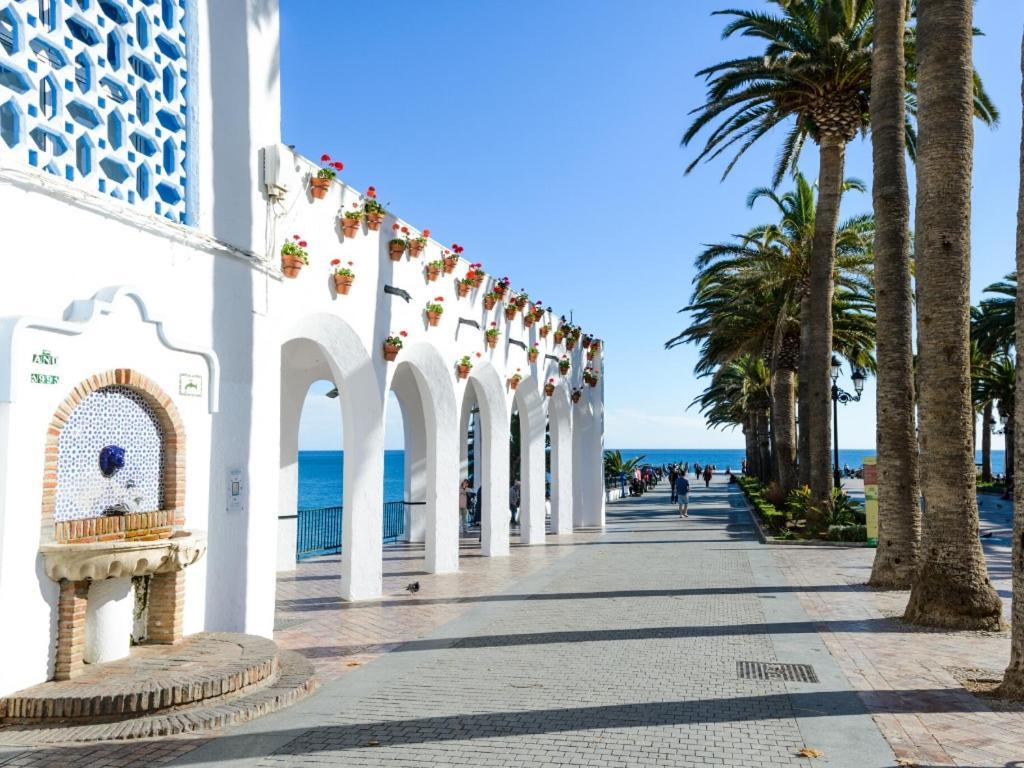 Villa Casa Con Terraza Privada Nerja Esterno foto
