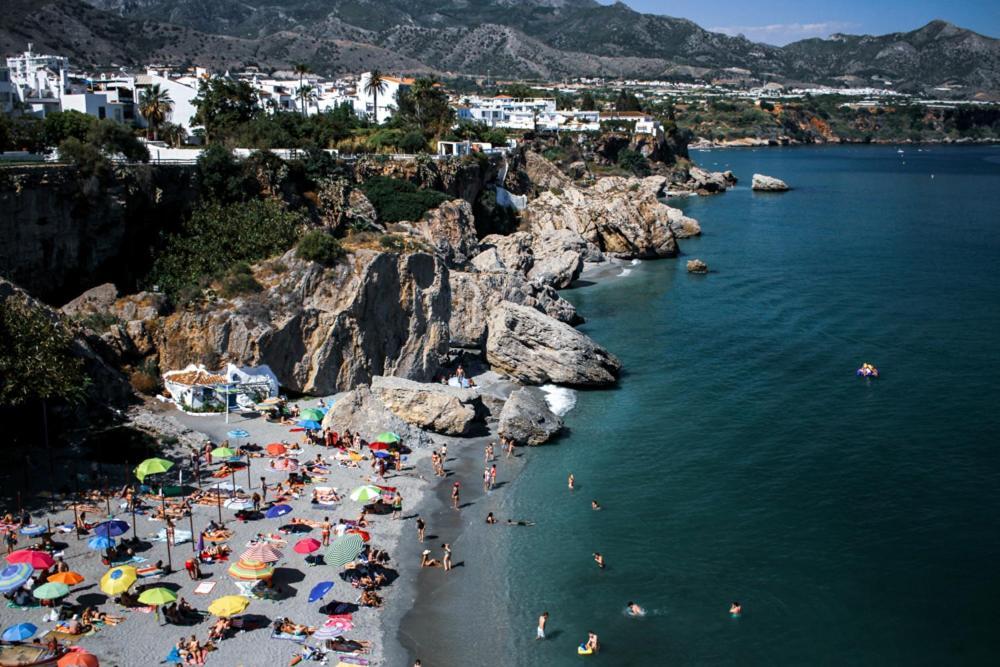 Villa Casa Con Terraza Privada Nerja Esterno foto