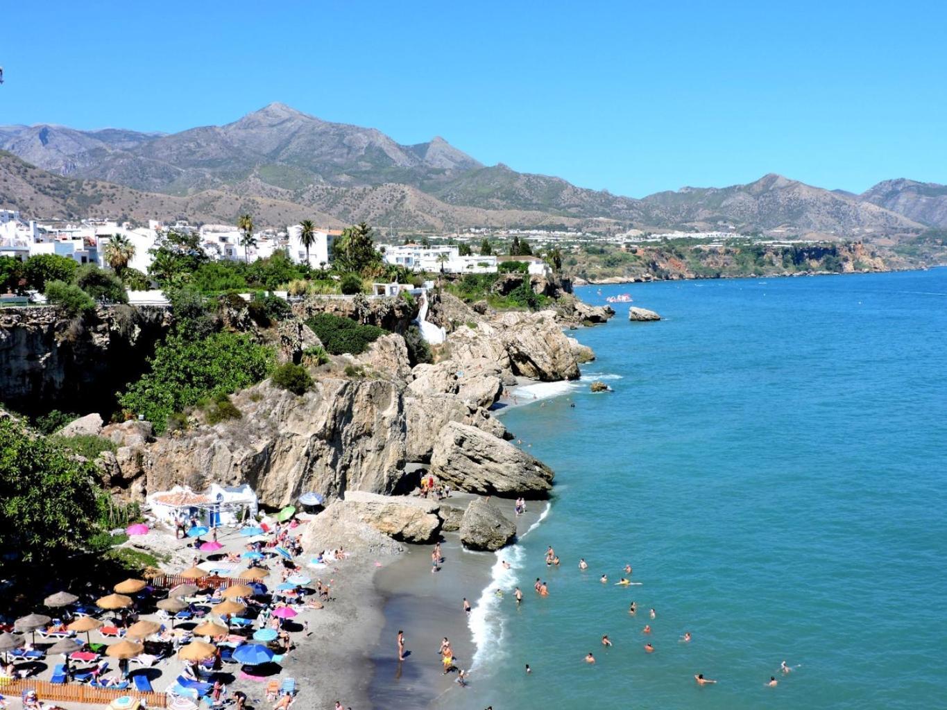 Villa Casa Con Terraza Privada Nerja Esterno foto