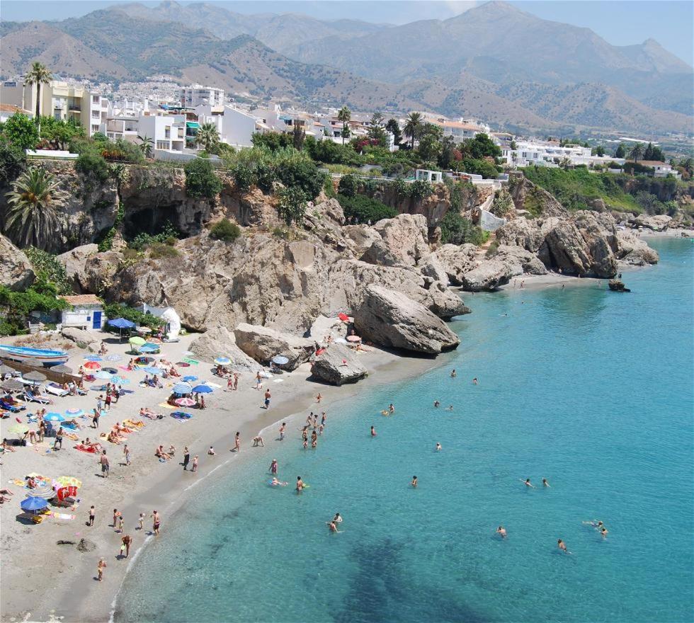 Villa Casa Con Terraza Privada Nerja Esterno foto