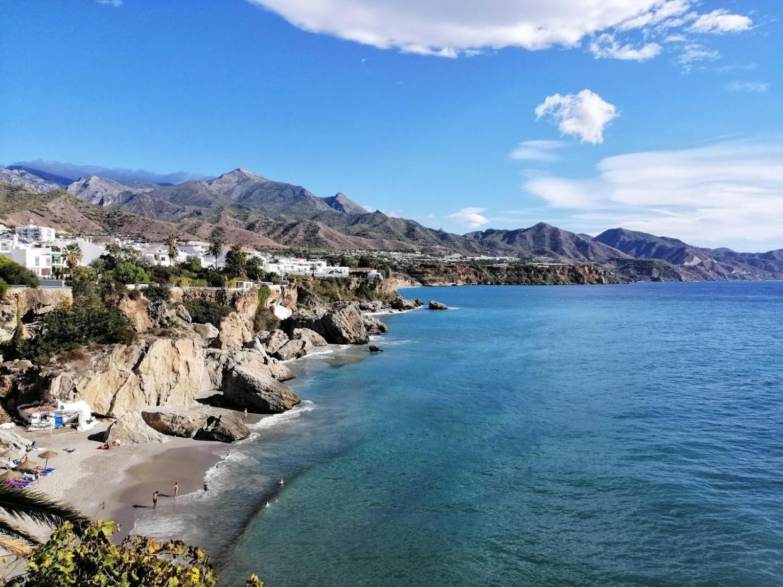 Villa Casa Con Terraza Privada Nerja Esterno foto