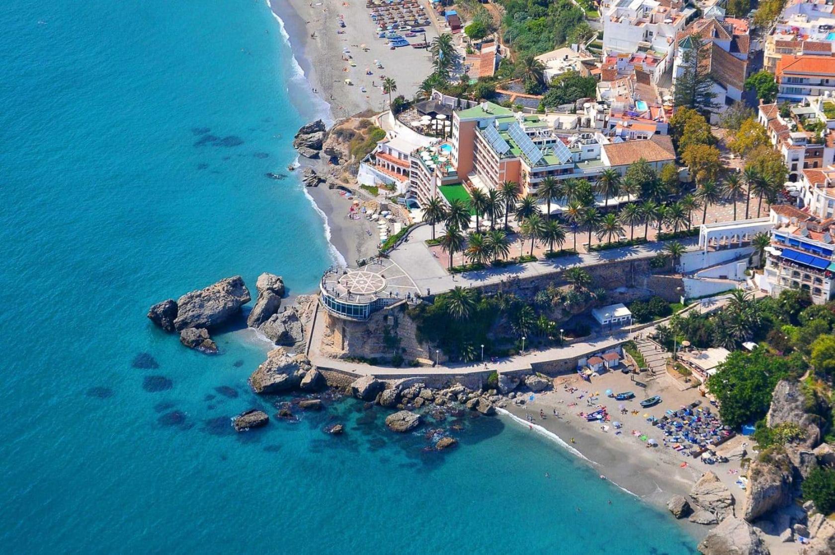 Villa Casa Con Terraza Privada Nerja Esterno foto