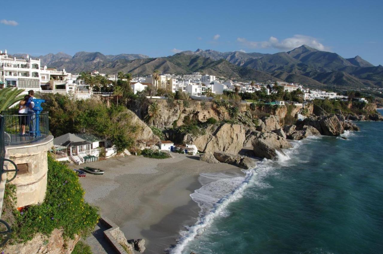 Villa Casa Con Terraza Privada Nerja Esterno foto