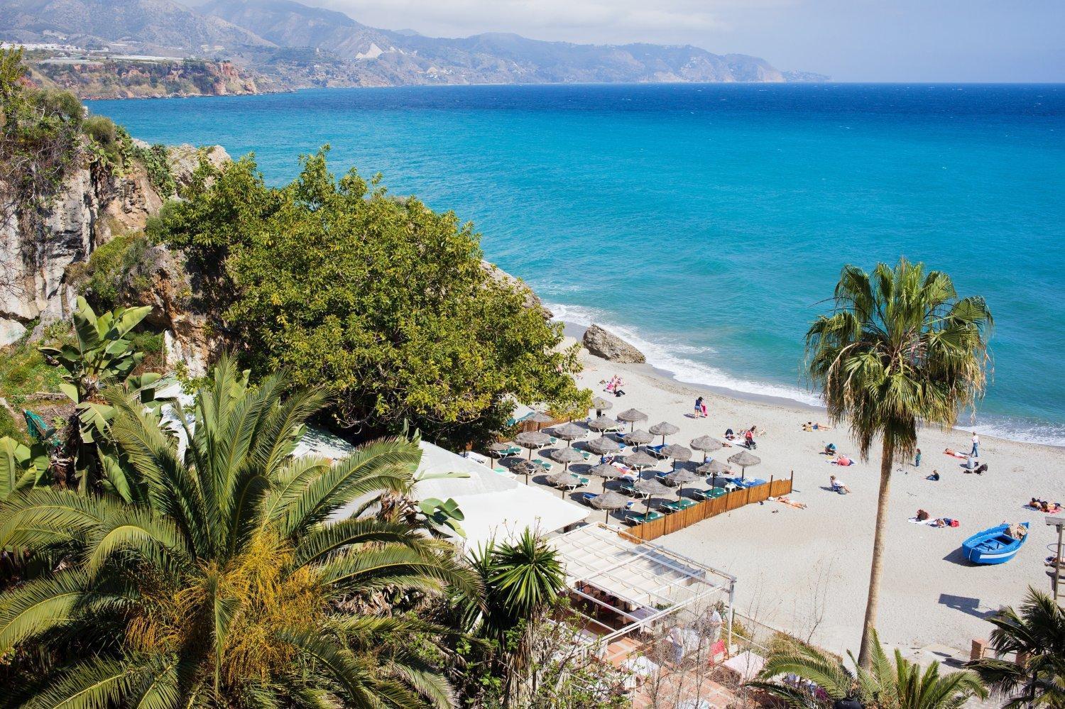 Villa Casa Con Terraza Privada Nerja Esterno foto