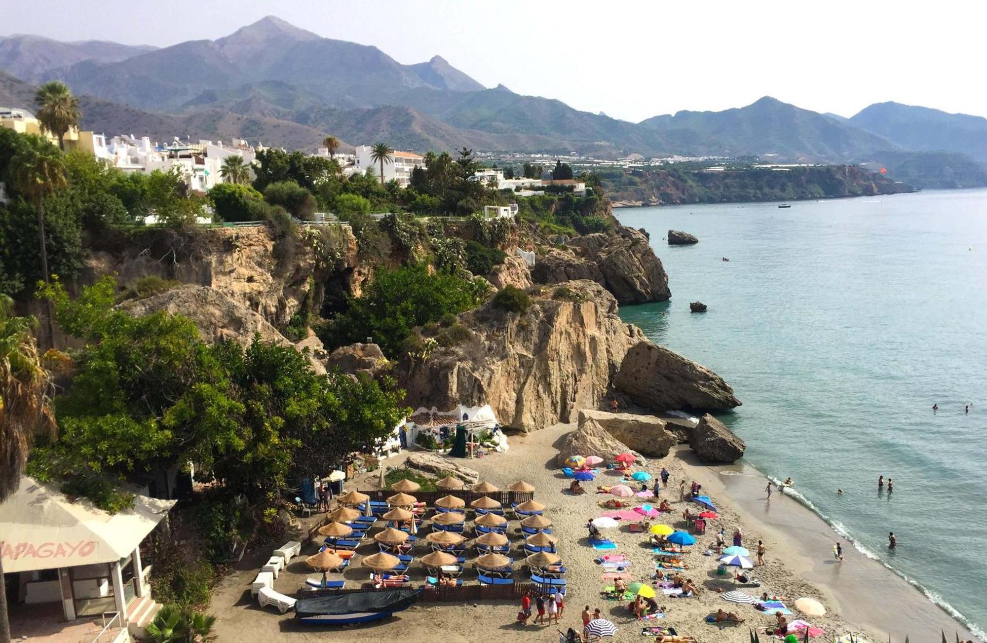 Villa Casa Con Terraza Privada Nerja Esterno foto