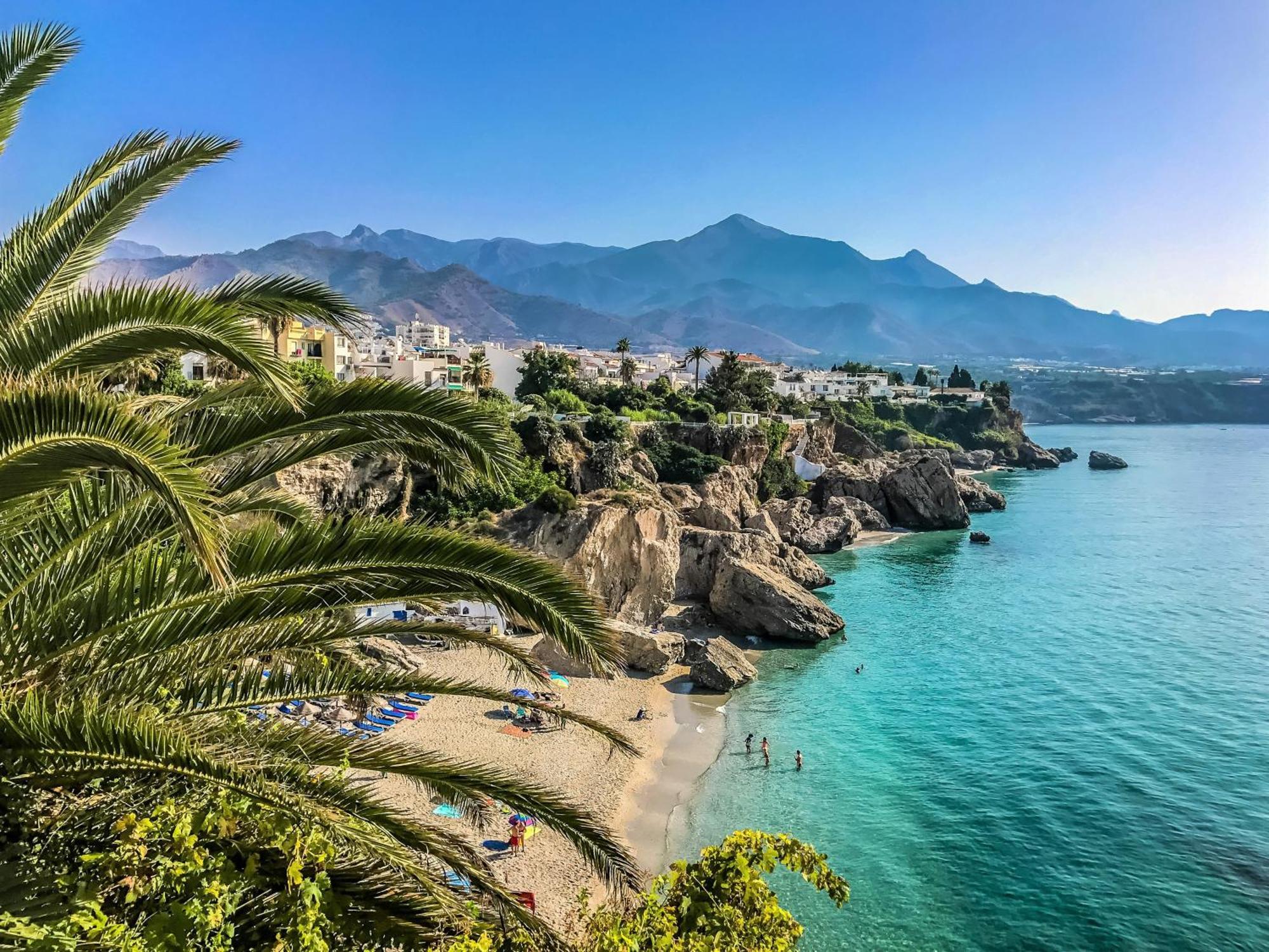 Villa Casa Con Terraza Privada Nerja Esterno foto