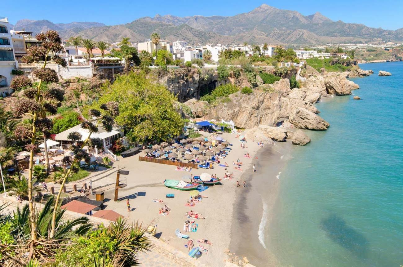 Villa Casa Con Terraza Privada Nerja Esterno foto