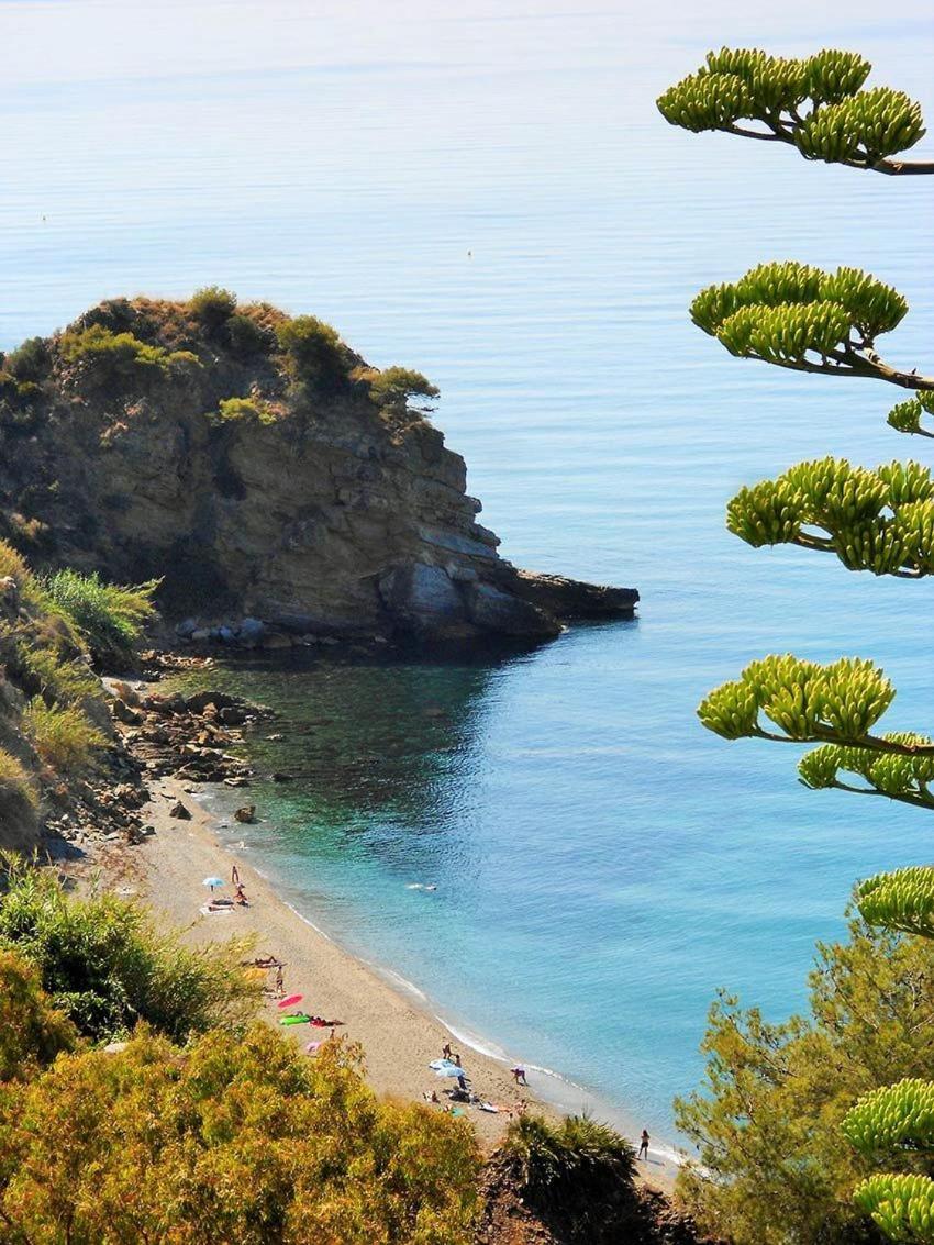 Villa Casa Con Terraza Privada Nerja Esterno foto
